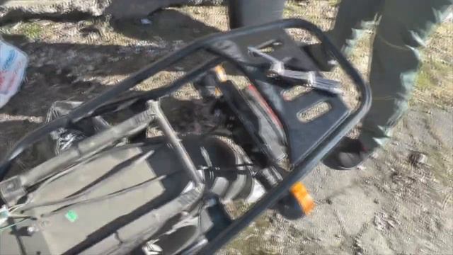 Установка 3d сетки на мотоцикл Bajaj Boxer 150x