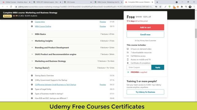Udemy Free Courses Certificates ~ How to Get Udemy Courses For Free ~ Udemy Free Coupon 2021 смотреть онлайн