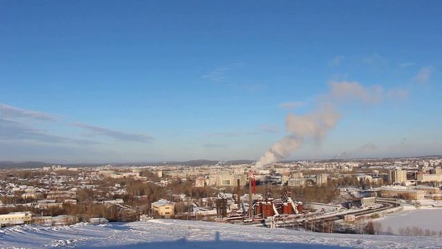 Вид с Лисьей горы, Нижний Тагил, 14.01.2017 - Nizhny Tagil, Lisya mnt. смотреть онлайн