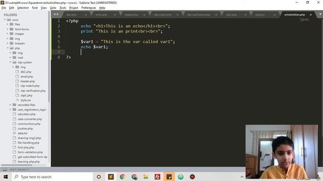 Echo, Print And Vars In PHP смотреть онлайн