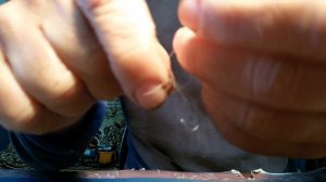 Крючковяз, вязание крючка с поводком на самодур.