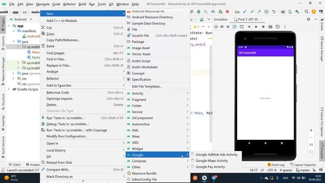 67. Service. Jobs. WorkManager in Android (Android dasturlash darslari) смотреть онлайн
