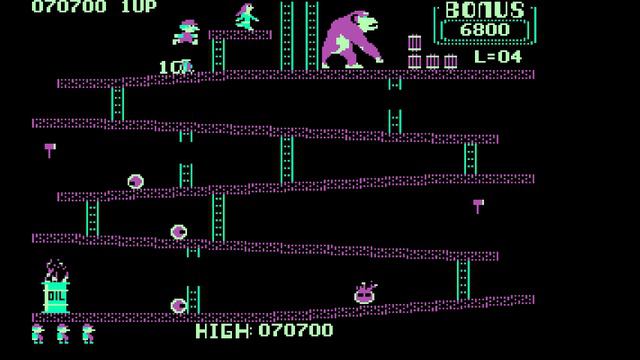IBM PC Longplay - Donkey Kong смотреть онлайн