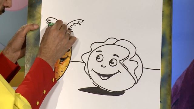 #Multiknik ❤️How To Draw❤️Cabbage and Carrot❤️Painting and Coloring for Toddlers❤️N510 смотреть онлайн