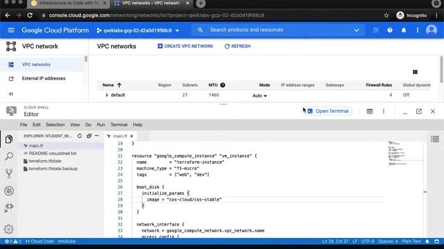 Infrastructure as Code with Terraform GSP750 смотреть онлайн