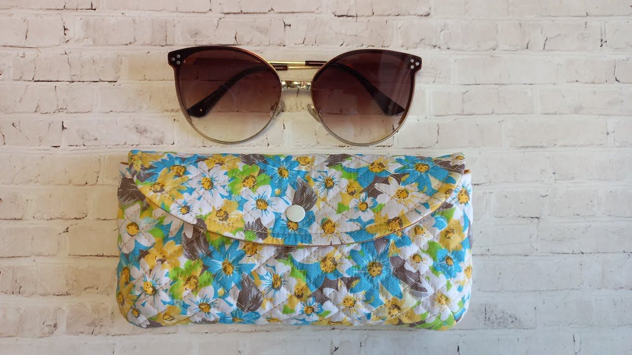 ШЬЮ ФУТЛЯР ДЛЯ ОЧКОВ #шьюсама #ручнаяработа