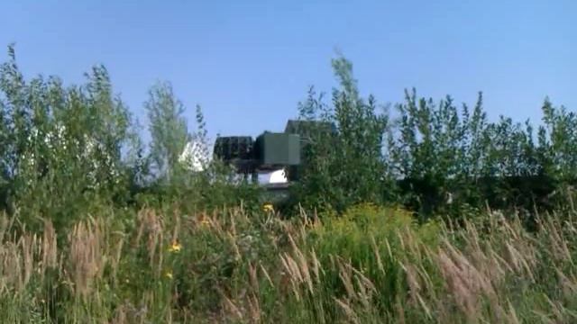 Станция спутниковой связи близ Климовска смотреть онлайн