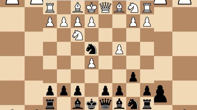 Шахматы.Ловушка.Конь,слон и 2 пешки поймали ферьзя. смотреть онлайн