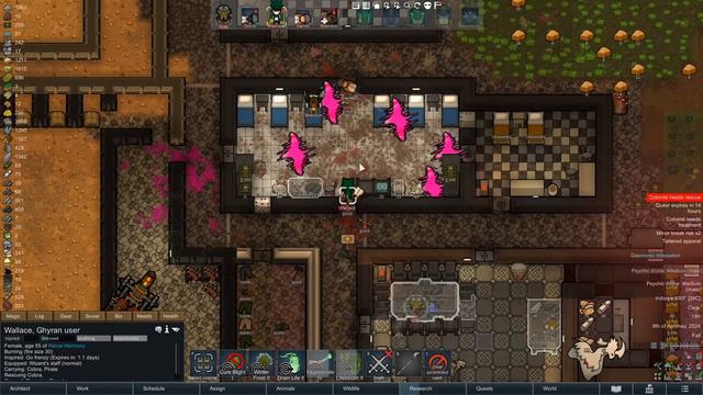 [27] RimWorld - Caravan Smashes Bases While Daemons Attack At Home - Racial Harmony Space Race смотреть онлайн