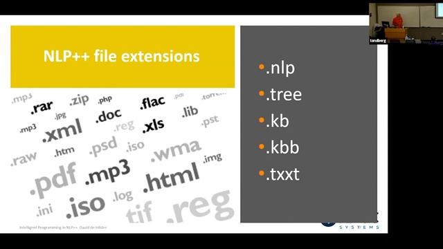 Clemson Talk - Intelligent Programming and NLP++ - David de Hilster смотреть онлайн