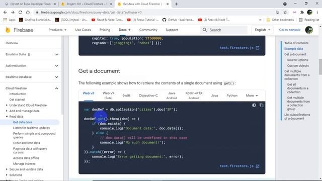 React Native For Beginner ReactNative101 Part59 FetchData With Document Name смотреть онлайн