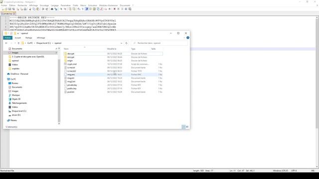 Open Ssl - chiffrement asymétrique смотреть онлайн