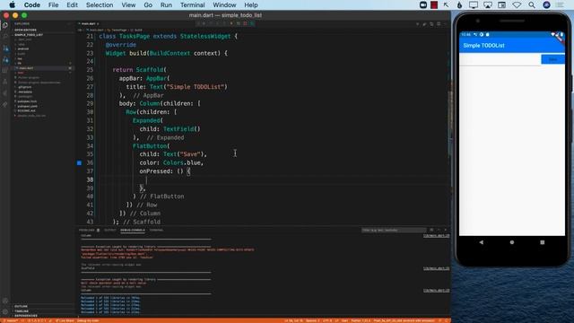Flutter TodoList - Saving Data to Firestore Database Part 2 смотреть онлайн