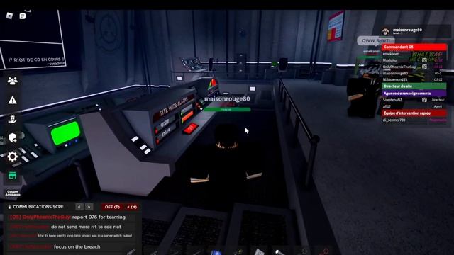 SCP: SITE ROLEPLAY | RIOT + 076 + NUKE | Roblox смотреть онлайн