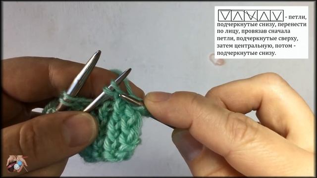 ЧТО ЗНАЧИТ ПЕРЕКРЕСТИТЬ ПЕТЛИ. РАСШИФРОВКА СХЕМЫ ПО ВАШИМ ПРОСЬБАМ или УЗОР ДЛЯ КРАЯ. смотреть онлайн