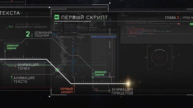 Содержание курса «Дизайн и анимация HUD&UI» смотреть онлайн
