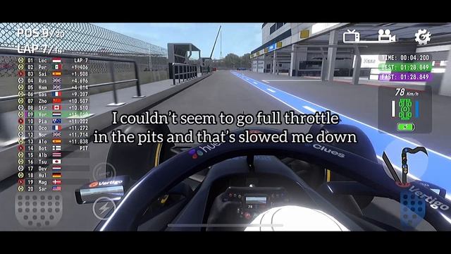 Monoposto 2023 BETA IMPROVED AI! смотреть онлайн