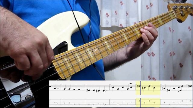 Christie - Yellow River Bass Cover with TAB смотреть онлайн