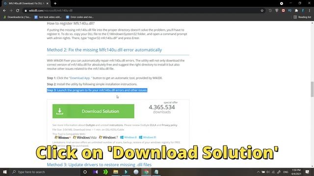 Easy Fix mfc140u.dll Missing Error смотреть онлайн