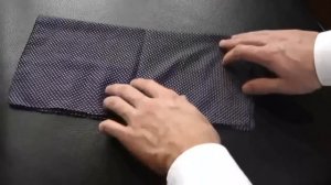 6 способов как сложить платок в карман пиджака.