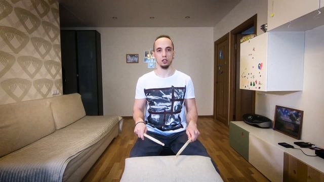 Домашний драмминг - 1 урок (онлайн курс) смотреть онлайн