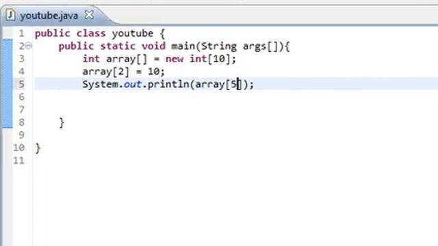 Java tutorial 4: Intro to Arrays смотреть онлайн