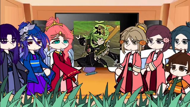  The apothecary diaries react to Mao Mao as Collei   genshin impact   