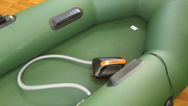 Тест лодочных насосов (автомобильный, электрический и ножной). смотреть онлайн