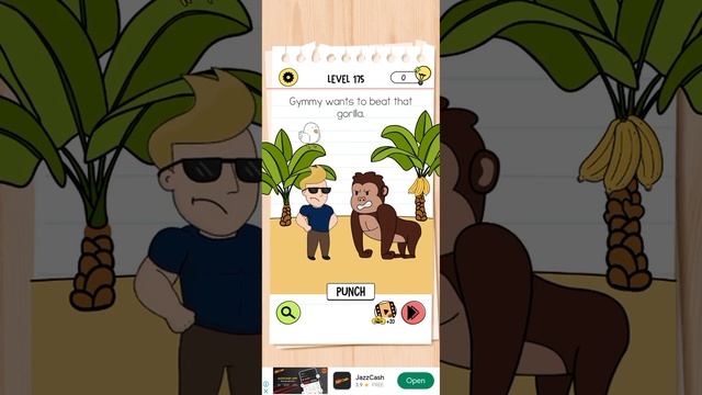 Brain Test 4 Level 175 Walkthrough Solution