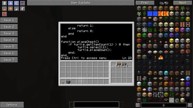 Уроки по Computer Craft и Lua, часть 4, невероятная черепашка-шахтер смотреть онлайн