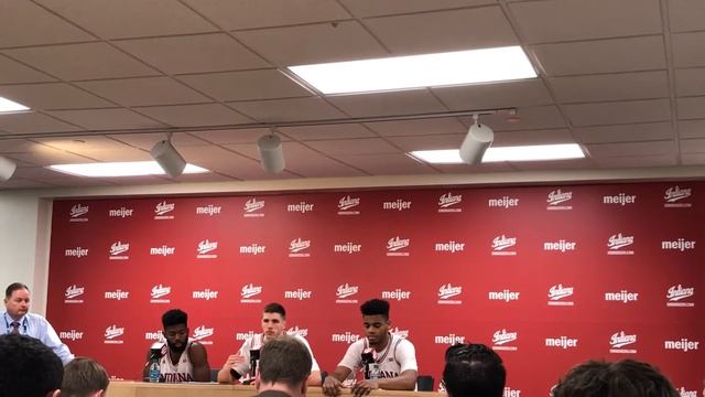 Robert Johnson, Collin Hartman, and Juwan Morgan React to the Win Over Penn State смотреть онлайн