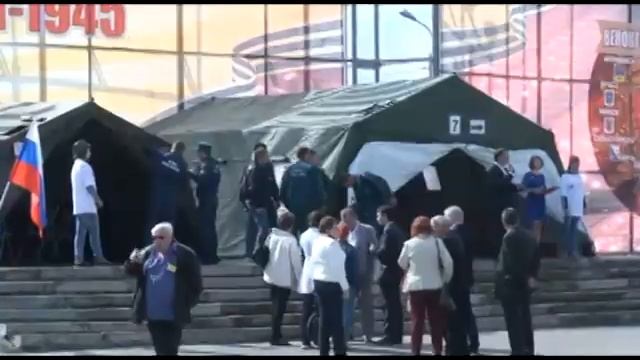 Городская Акция, посвященная празднованию 70 - летия Великой Победы "Патриот! Время быть здоровым!" смотреть онлайн