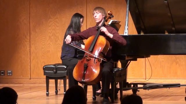Poulenc: Sonata for Cello and Piano - Kellen Degnan Senior Recital смотреть онлайн