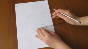 Как построить  базовую выкройку  топа /  How to build a  basic pattern of top