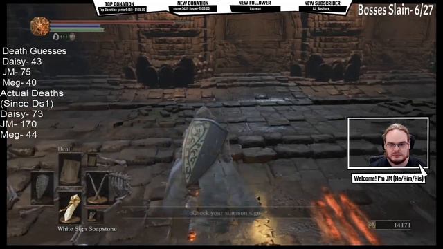 Dark Souls 3 Ep 16 Deacons Down Catacomb Creeping смотреть онлайн