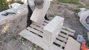 Снятие#фаски#с блока#газоблок со снятой фаской#