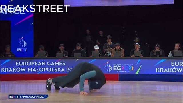BBOY DANY DANN VS MENNO FINAL BATTLE EURO GAMES 2O23 смотреть онлайн