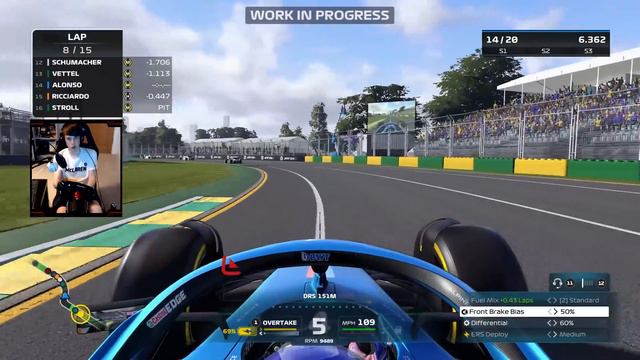Australia On F1 22 Is Incredible! F1 22 Exclusive Gameplay!