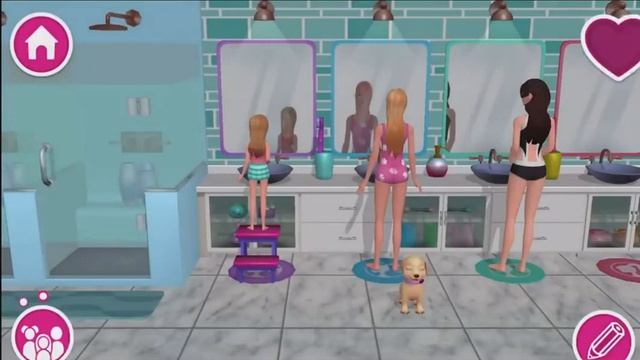 Barbie Dreamhouse Adventures / Fun Barbie Game - Barbie & Friends , Cook, Dance And Party