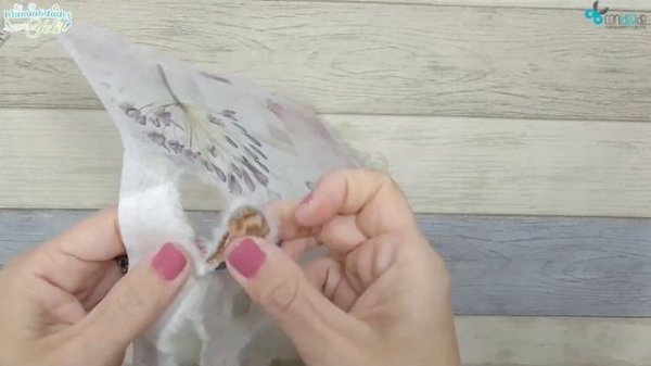 3 Cajas de Madera con Decoupage, Craquelado y Decapado