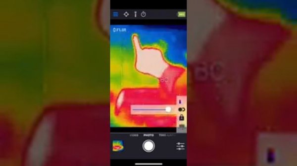 Flir One тепловизор для смартфона iPhone