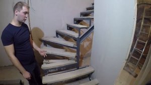 Металлическая лестница на 2 этаж своими руками. Как правильно?