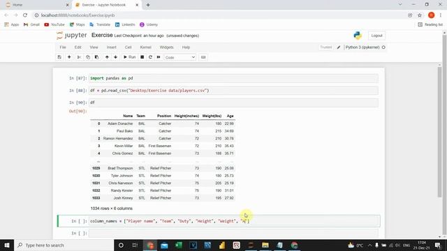 Python Pandas Tutorials: How to ADD Column Names to Pandas DataFrame смотреть онлайн