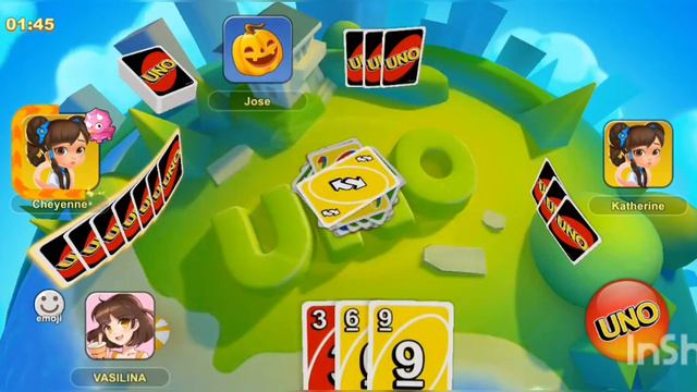 игра UNO | гемплей | play in UNO смотреть онлайн