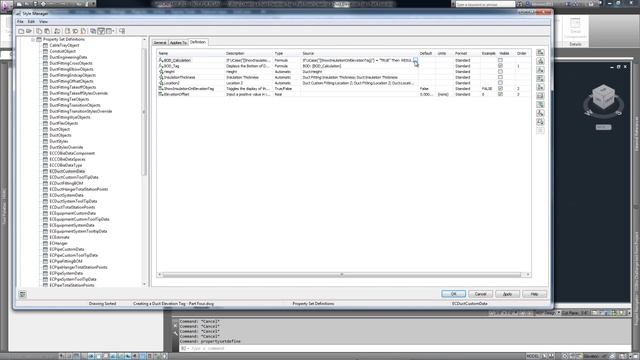 Autocad MEP - Creating a Duct Elevation Tag - Part Four смотреть онлайн
