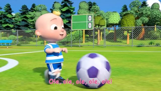 It's The Soccer Song! | Playtime with Cocomelon Sports | Move & Learn | Nursery Rhymes & Kids Songs смотреть онлайн