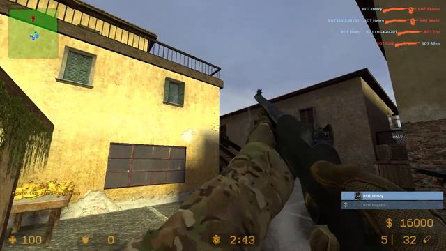 Counter Strike Source Offensive (sg_dust_maze) MAP смотреть онлайн