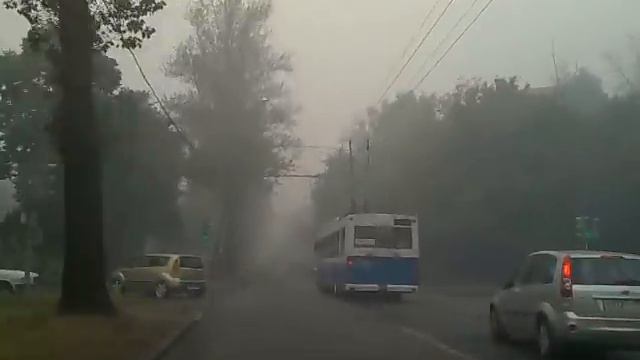 Смог (дым) в Москве 06 августа 2010 года смотреть онлайн