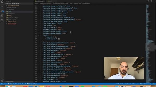 VS Code Setting: json.schemas