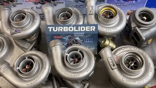 ТУРБИНЫ ВОЛЬВО: FH12, FH13, FM, FL, FE, F12, F10 и др. (в оригинале)